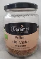 Suhkru kogus sees Pollen de ciste en pelotes