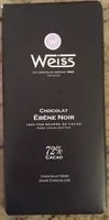 Cantidad de azúcar en Une tablette de chocolat noir ebene