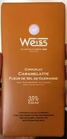 入っている砂糖の量 Weiss  -Chocolat Caramelatte Fleur de Sel de Guérande