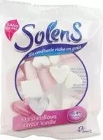 Quantité de sucre dans Solens Marshmallows Sans Sucre