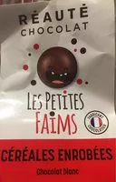 Sokerin määrä sisällä Cereales enrobées chocolat blanc