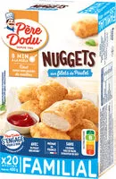 Quantité de sucre dans Nuggets de poulet familial