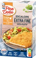 Quantité de sucre dans Escalope extra fine de poulet panée
