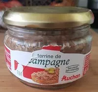 Cantidad de azúcar en Terrine de campagne