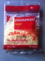 入っている砂糖の量 Emmental râpé 3 MINI SACHETS 210g (3x70g)