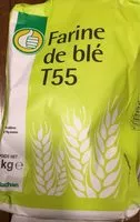 Suhkru kogus sees Farine de blé T55