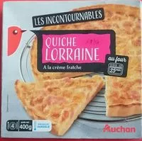 Zuckermenge drin Quiche Lorraine à la crème fraîche