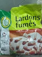 Amount of sugar in Lardons fumés
