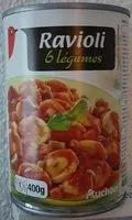Jumlah gula yang masuk Ravioli 6 légumes