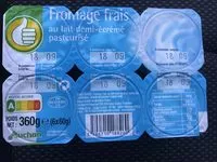 Quantité de sucre dans Fromage frais au lait demi-écrémé