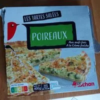 Suhkru kogus sees Tarte aux poireaux