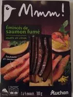 चीनी की मात्रा Emincés de saumon fumé aneth et zestes de citron