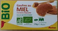 入っている砂糖の量 Gaufres au miel à la farine d'épeautre BIO