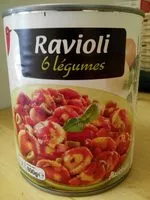 Jumlah gula yang masuk Ravioli 6 Légumes
