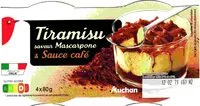 Sokerin määrä sisällä Tiramisu Mascarpone & Sauce café