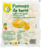 İçindeki şeker miktarı Pommes De Terre Cuites à La Vapeur