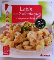 Amount of sugar in Lapin aux 2 moutardes et ses pommes de terre 300g