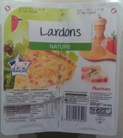 Cantidad de azúcar en Lardons nature