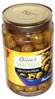 Cantidad de azúcar en olives vertes dénoyautées