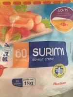 Quantité de sucre dans 60 Surimi - format familial