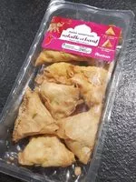 Jumlah gula yang masuk Mini samossas volaille et bœuf - sauce aigre douce4 mini samossas à la volaille - 4 mini samossas au bœuf8 pièces + 2 sachets de sauce