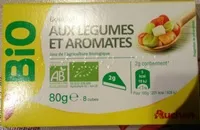 Sokerin määrä sisällä Bouillon aux légumes déshydraté