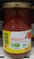 Suhkru kogus sees Sauce tomate Arrabiata