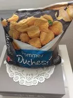 Cantidad de azúcar en Pommes duchesse