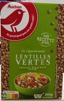 Количество сахара в Lentilles vertes de France