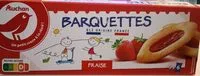 Jumlah gula yang masuk Barquettes fraise