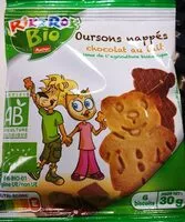 Sucre et nutriments contenus dans Rik rok bio