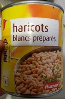 Jumlah gula yang masuk Haricots Blancs