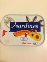Jumlah gula yang masuk Sardines à l'huile de tournesol