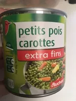 Jumlah gula yang masuk Petits pois carottes à l'étuvée extra-fins