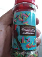 Zuckermenge drin Vermicelles multicolores