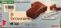 Cantidad de azúcar en Brownies chocolat