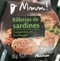 Jumlah gula yang masuk Rillettes de sardines préparées en BretagneAstuce sur le facing : à déguster frais