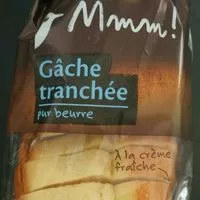 Sokerin määrä sisällä Gâche tranchée pur beurre