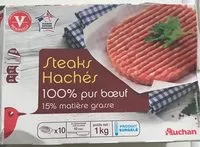 चीनी की मात्रा Steaks hachés15% de matière grasse