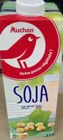 Boissons au soja sucrees enrichies en calcium