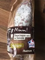 Sokerin määrä sisällä Saucisson sec de Savoie Nature