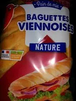 Jumlah gula yang masuk BAGUETTE VIENNOISE FENDUES X4 340g