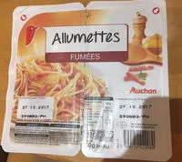 Allumettes de porc fumees