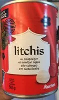 含糖量 Litchis au sirop léger