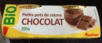 含糖量 Petits pots de crèmeChocolatissus de l'agriculture biologiqueLogo ABLogo Européen (feuille étoilée)FR-BIO-01Agriculture UE / non UE