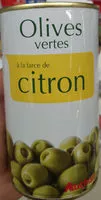 Jumlah gula yang masuk Olives vertes à la farce de citron