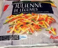 Quantité de sucre dans Julienne de légumes Céleri, courgette, carotte jaune, carotte