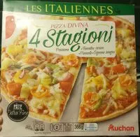 入っている砂糖の量 Pâte finequatre saisonsPoivrons, Tomates cerise, Piments, Oignons rouges