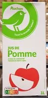 चीनी की मात्रा Jus pomme à base de concentré