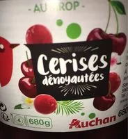 含糖量 Cerises dénoyautées au sirop